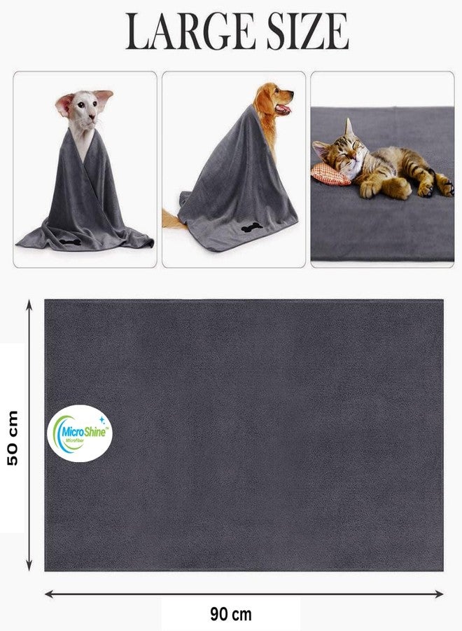 Microshine Microfiber Pet Towel for Dogs and Cats, 500 GSM, Ultra-abosrbent, Super Soft,& Quick Dry - Image 3